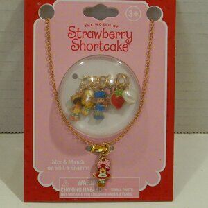 Strawberry Shortcake Necklace Set 7 Charm Set Mix & Match Lemon Meringue Orange